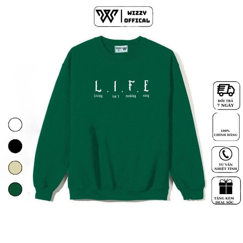 Áo nỉ sweater nam unisex basic vải nỉ Hàn Quốc thu đông form ôm dài tay mã 06 TẶNG HỘP ĐƠN TỪ 300K