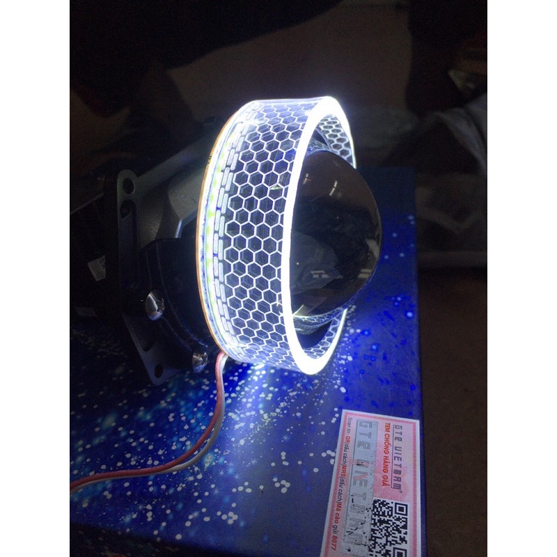 Vòng Led Thiên Thần 3D Khắc Lazer Cho Bi Cầu 3.0