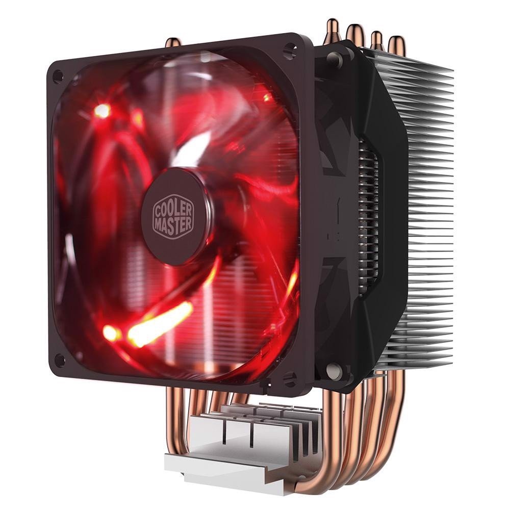 Tản nhiệt khí CPU 4 ống đồng VSP T400i 1 fan 12cm Đa năng. VI TÍNH QUỐC DUY