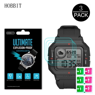 YIFILM Set 3 Kính Cường Lực Nano 5H Chống Cháy Nổ Chống Trầy Màn Hình Cho Đồng Hồ Thông Minh Huami AMAZFIT Neo A2001
