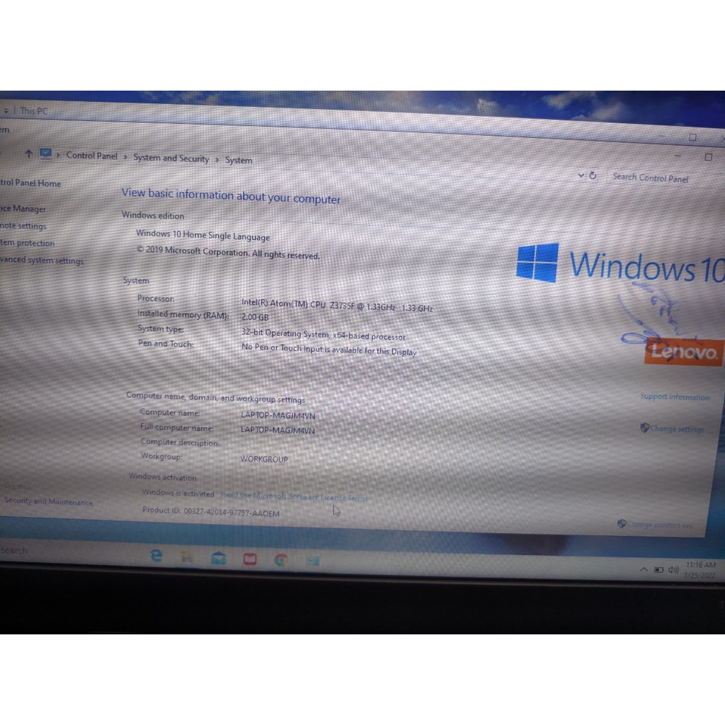 Laptop ideapad 100s cũ siêu mỏng nhẹ 1.2 kg học onl làm văn phòng