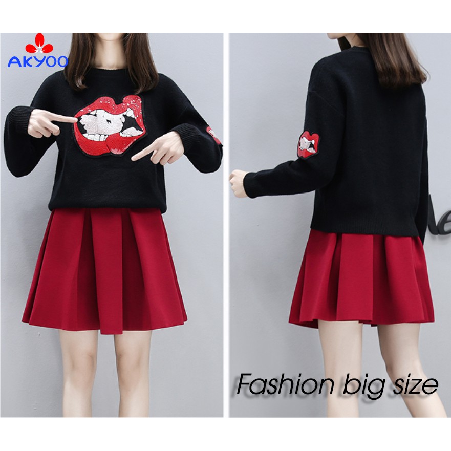 (Free Ship ) Áo Len Big size Thu Đông (size XL,2XL,3XL,4XL)