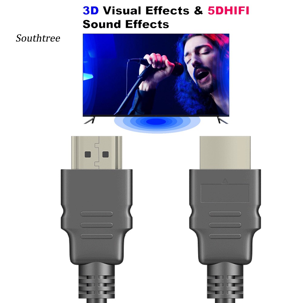 Dây Cáp Hdmi 3d Tốc Độ Cao Hd 1080p Dài 1/1.5m Cho Ps3/Máy Chiếu