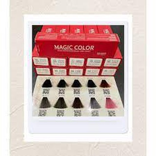 Thuốc nhuộm tóc đủ bàng màu magic