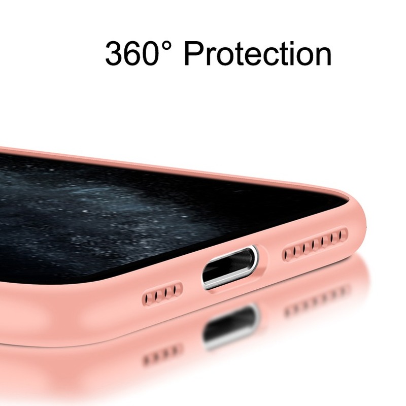 Vỏ iphone 6 Plus Bảo vệ toàn diện Vỏ bọc TPU cho iphone X Xs 11 Pro Max Xr 8 7 6s Plus Se 2020 2016 Candy Colors Vỏ điện thoại mỏng mềm