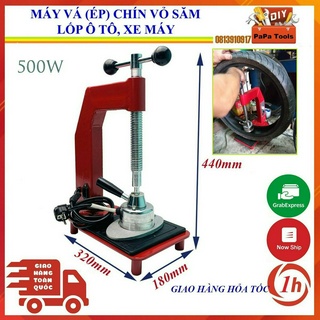 Máy Vá Chín Săm Lốp Ô TÔ , XE MÁY Máy - Máy ép Nhiệt vỏ ruột lốp xe ô tô, xe honda