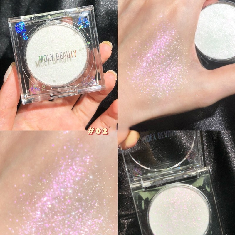 Phấn Mắt Đơn Sắc Tạo Khối Làm Sáng Da MOLY BEAUTY Jasmine Ambilight