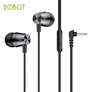 Tai Nghe Có Dây ROBOT RE101S Cổng Kết Nối 3.5mm Âm Thanh Sắc Nét Dây Bền Chắc Chắn – BẢO HÀNH 12 THÁNG CHÍNH HÃNG