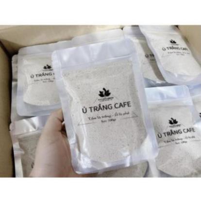 100gr Ủ TRẮNG CAFE, Ủ trắng cà phê (dùng cả face và body) handmade | BigBuy360 - bigbuy360.vn