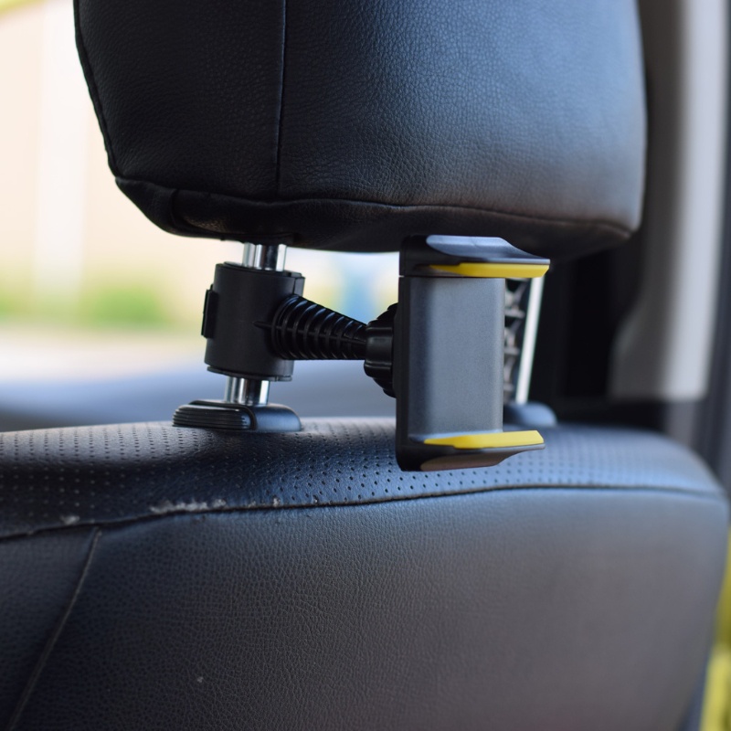 Giá đỡ điện thoại/ GPS 3.5"-6" xoay 360 độ gắn ghế sau xe hơi tiện dụng
 | BigBuy360 - bigbuy360.vn