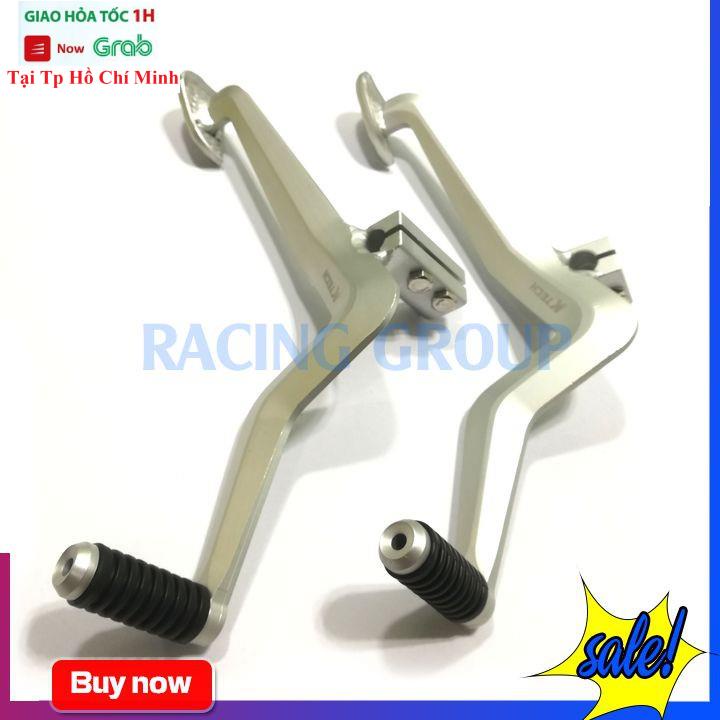 Cần Số 2 Chiều Xe Máy Ex150 Ktech Sấm Sét Màu Bạc