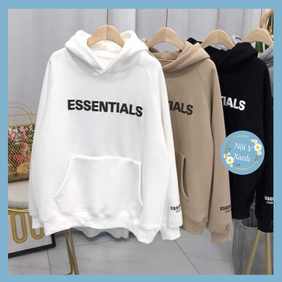 áo hoodie nữ có mũ in chữ essend năng động phong cách hàn quốc năng động cho bán gái, chất đẹp rẻ