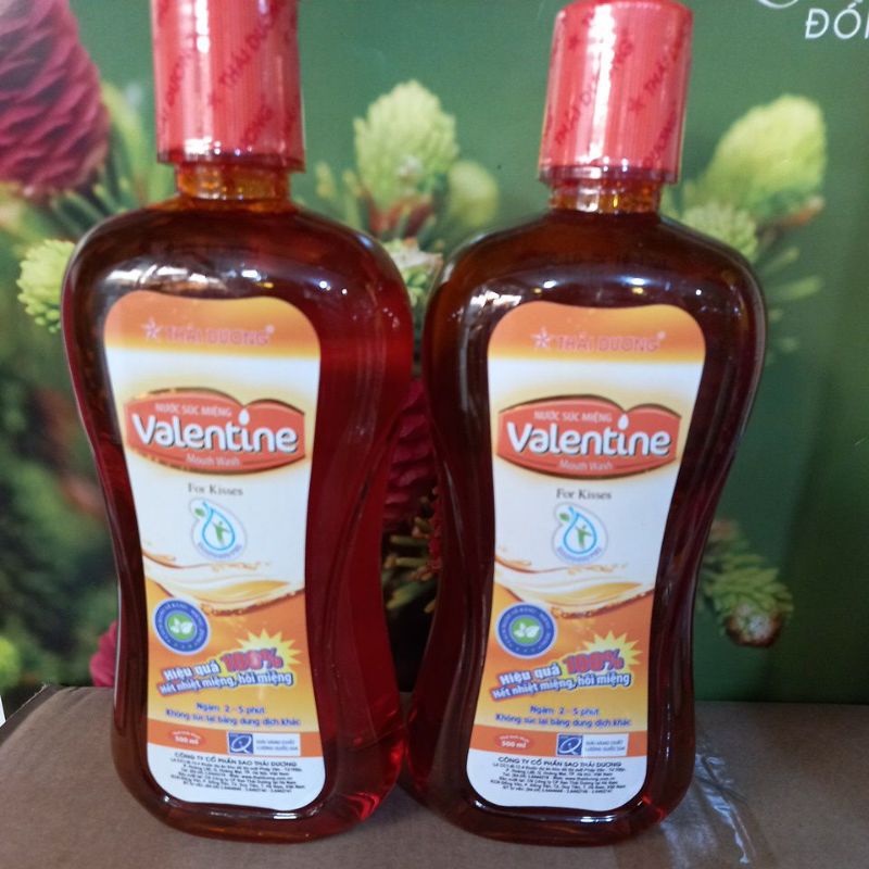 Nước súc miệng VALENTINE nano bạc 500ml