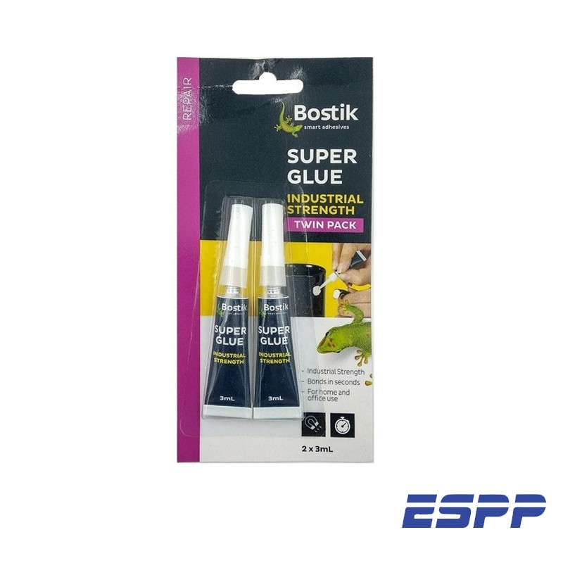 Vỉ 2 tuýp Keo đa năng siêu dính Super Glue (2IN1) - BOSTIK