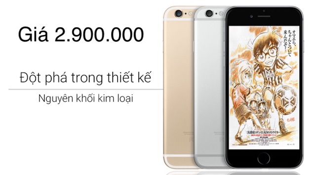 Điện Thoại Apple Iphone 6plus ( 1GB/16GB ). Hàng cũ đẹp 90-95% .