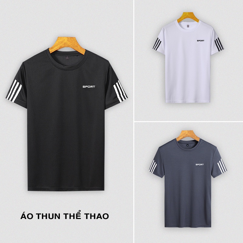 Áo thun nam FUNS mã TT35 Áo tay lỡ nam form rộng thể thao cộc tay đẹp hè thu tập gym