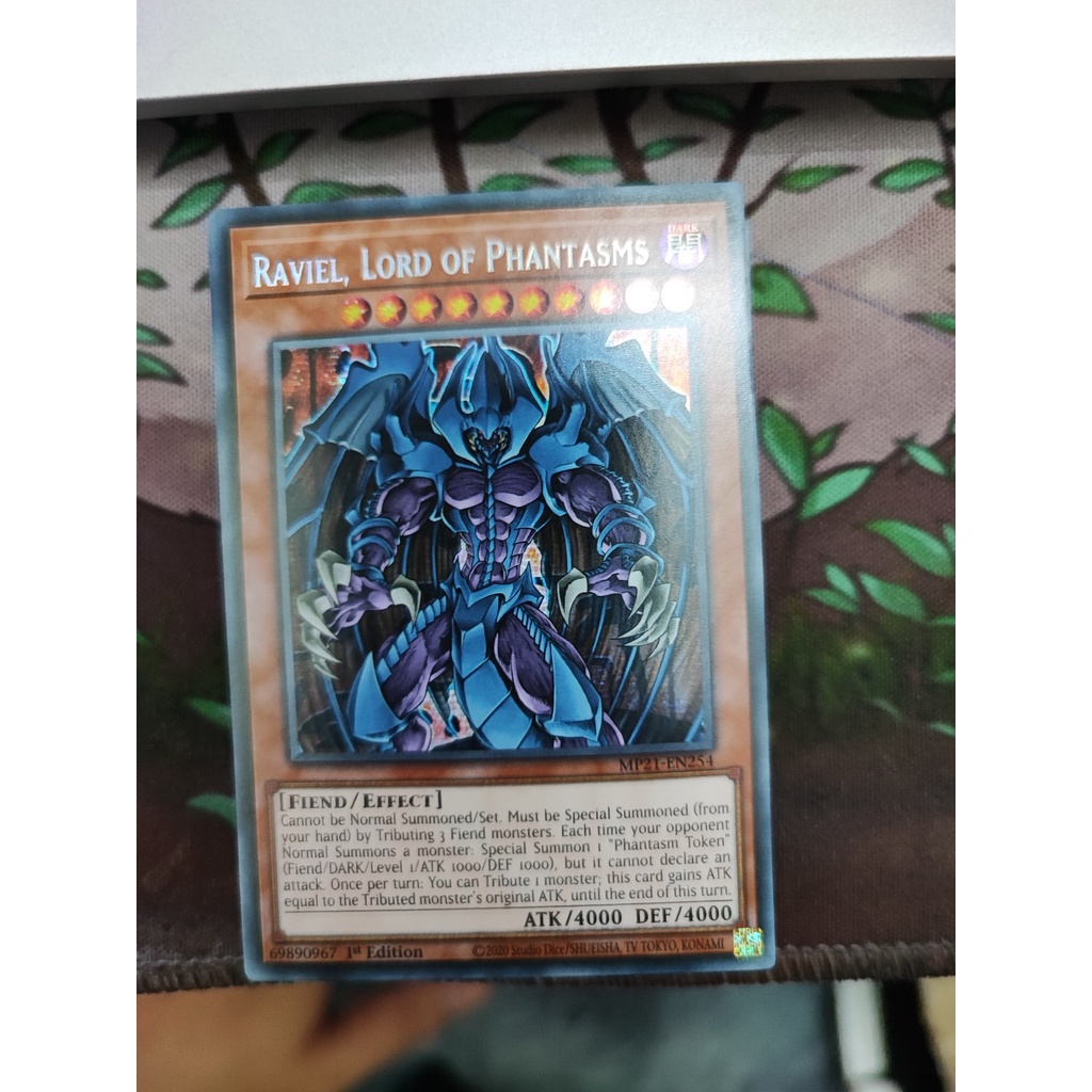 1 lá thẻ bài Raviel, Lord of Phantasms - MP21-EN254 - Prismatic Secret Rare 1st Edition