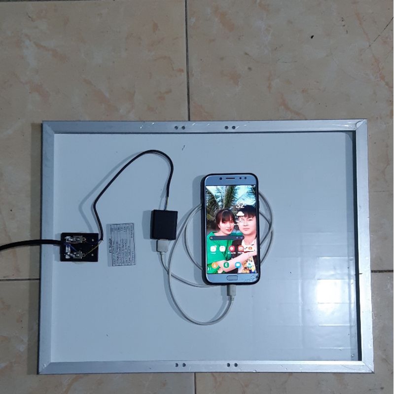 Mạch sạc điện thoại năng lượng mặt trời module 5V 2A