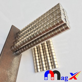 Nam Châm Đất Hiếm Siêu Mạnh HT Ø10x5mm - Mã N35 Lực Từ Cực Mạnh - Bộ 30 Viên