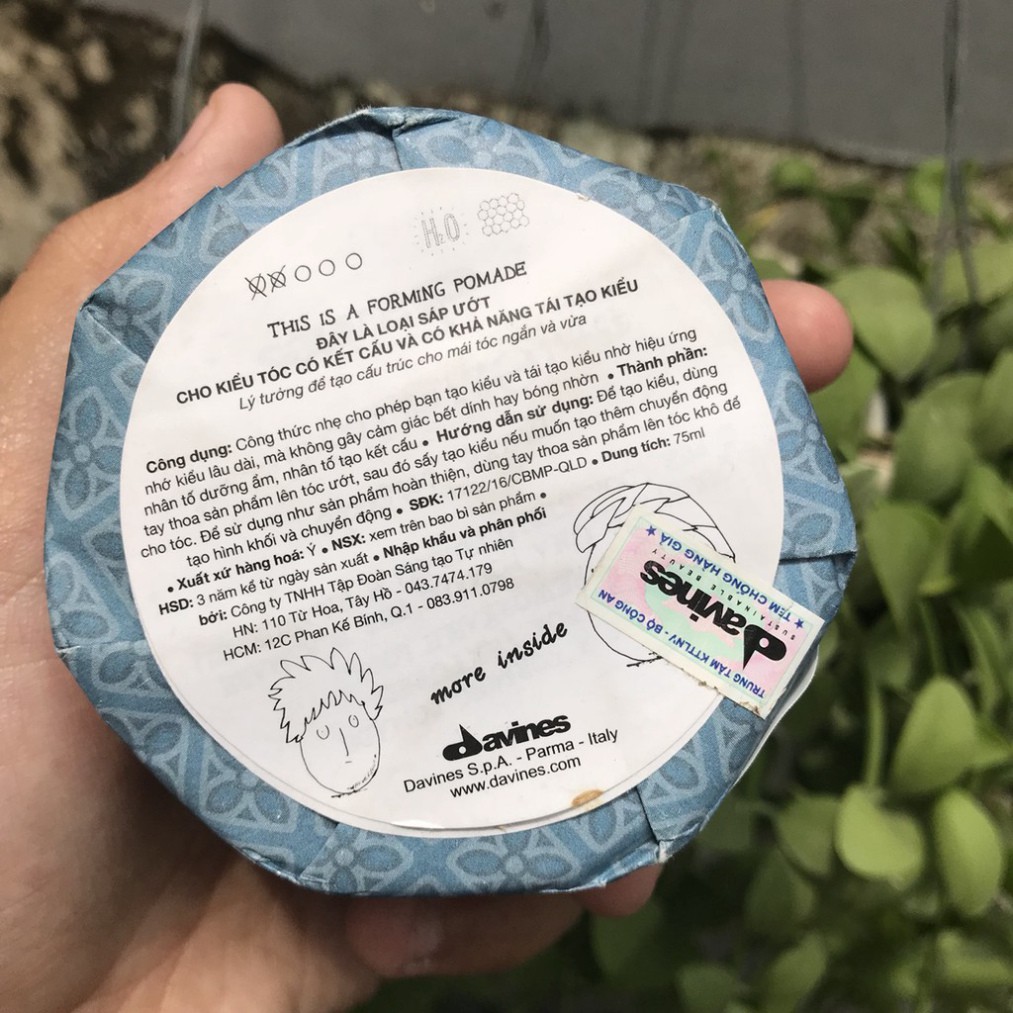 Sáp Vuốt Tóc định hình Davines  75ml
