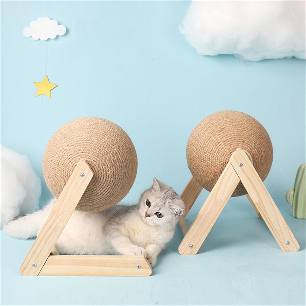 YOLA Cat Scratcher Toy Scratcher Cat Supplies Cats Exercise Sofa Protector Wheel Climbing Cats Scratcher Post