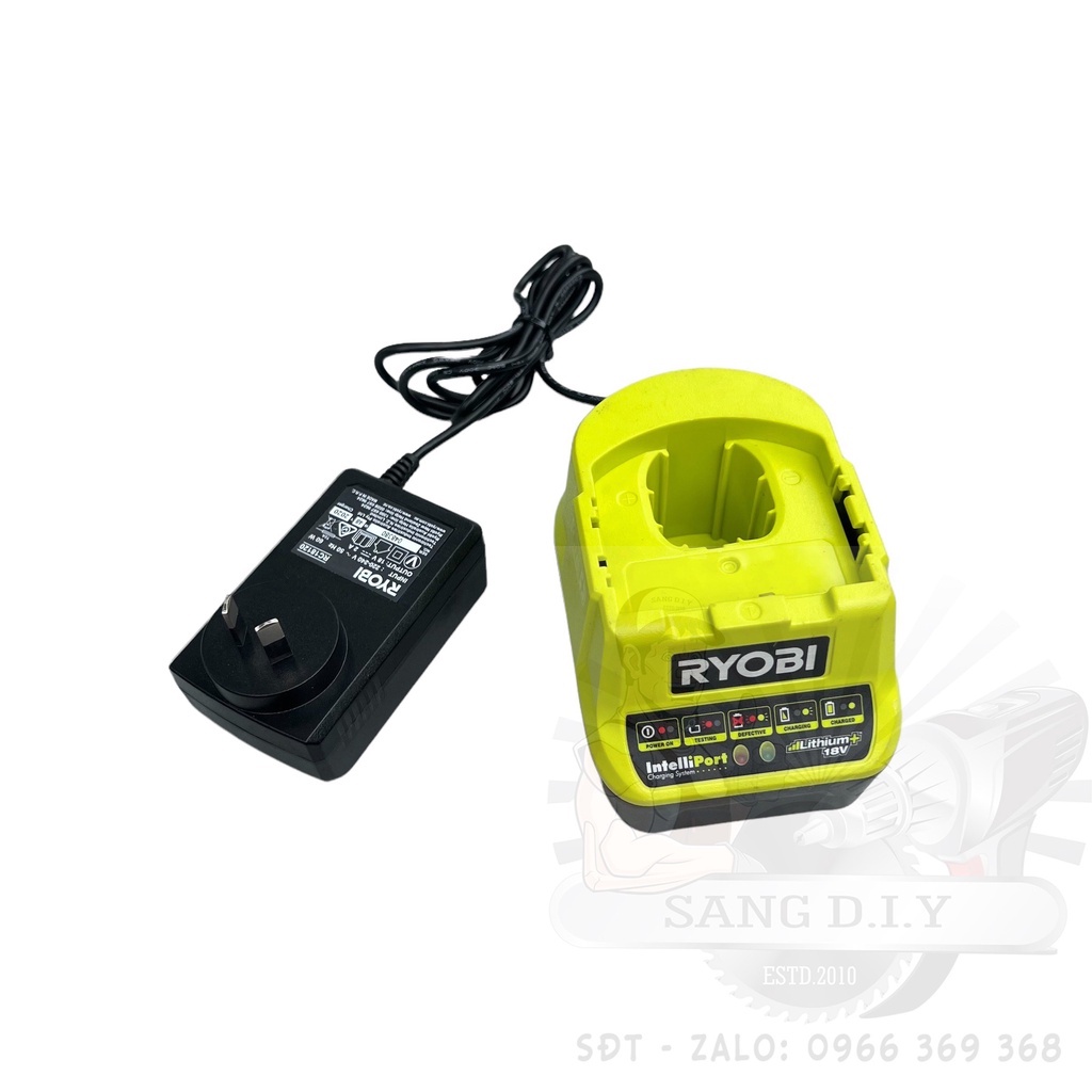 Sạc Nhanh Ryobi 18V 220-240V 60W Hàng Nội Địa Úc "mới 90%" RC18120