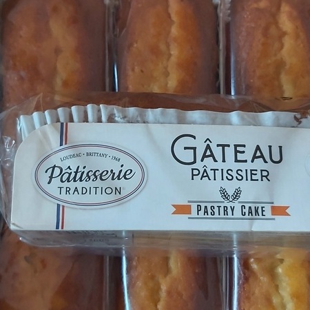 Bánh Bông Lan Bơ Patisserie Tradition Pháp 500G - Date T1/2024