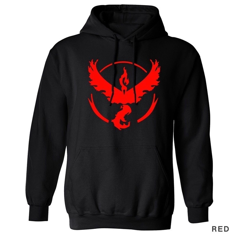 Áo Hoodie In Logo Team Valor Team Instinct Trong Pokemon Go | BigBuy360 - bigbuy360.vn