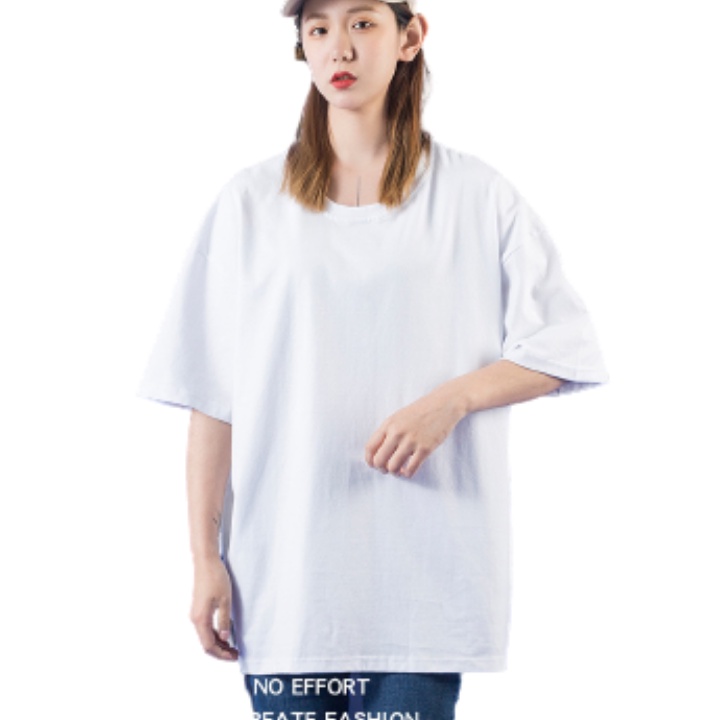 Áo thun trắng đen form rộng UNISEX tay ngắn chuẩn form Hàn Quốc vải thun cotton mát mịn ATTR01
