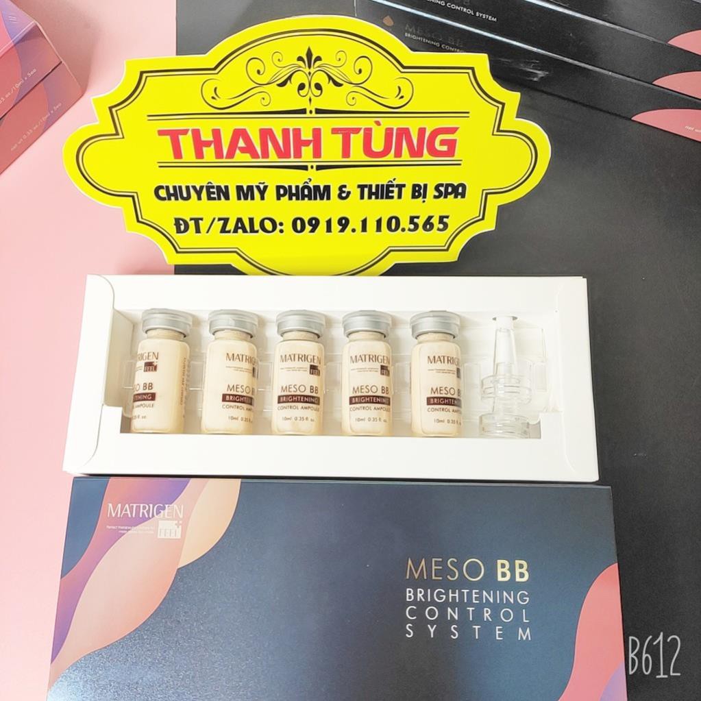 Serum Cấy phấn Hàn Quốc MesoBB Hộp 5 ống x 10 ml