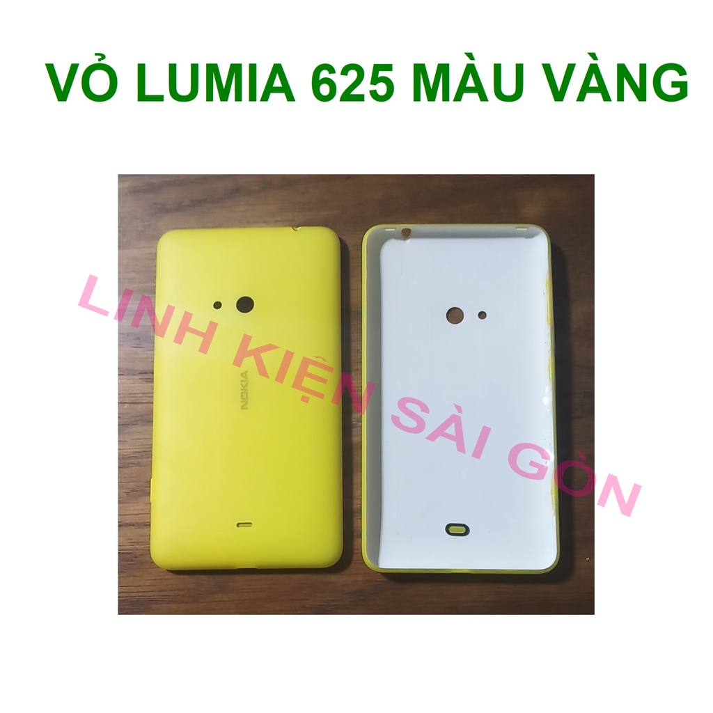 VỎ LUMIA 625 MÀU VÀNG