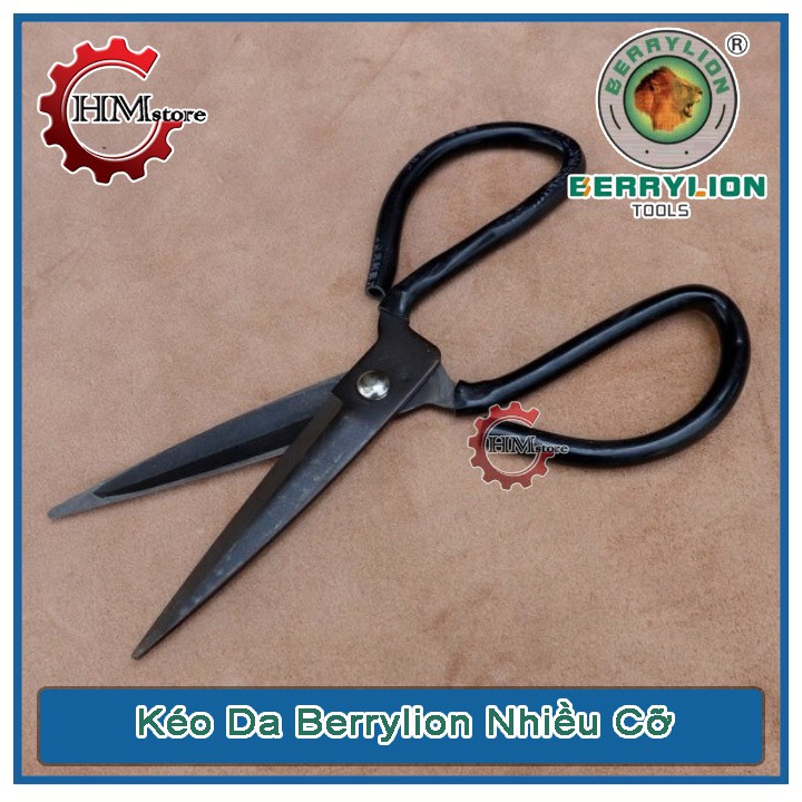 Kéo cắt BerryLion - Kéo cắt vải, kéo cắt chỉ, kéo làm cá, kéo cắt giấy - Nhiều cỡ 170mm 185mm 230mm Sư Tử