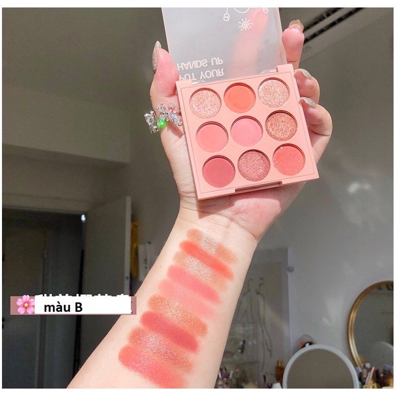 Bảng mắt 9 ô Sweet min nhũ lì đẹp tự nhiên | BigBuy360 - bigbuy360.vn