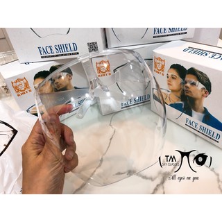 Mắt kính bảo hộ FACE SHIELD KIN'T CHÍNH HÃNG - bảo vệ khuôn mặt mẫu lớn ôm hết mặt.