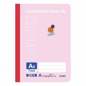 [Sổ vở đẹp] Sổ may KLONG 200tr A6 ; MS: 339