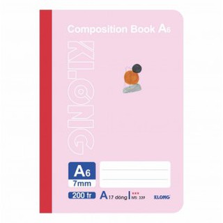 [Combo 5 cuốn] Sổ may KLONG 200tr A6 ; MS: 339