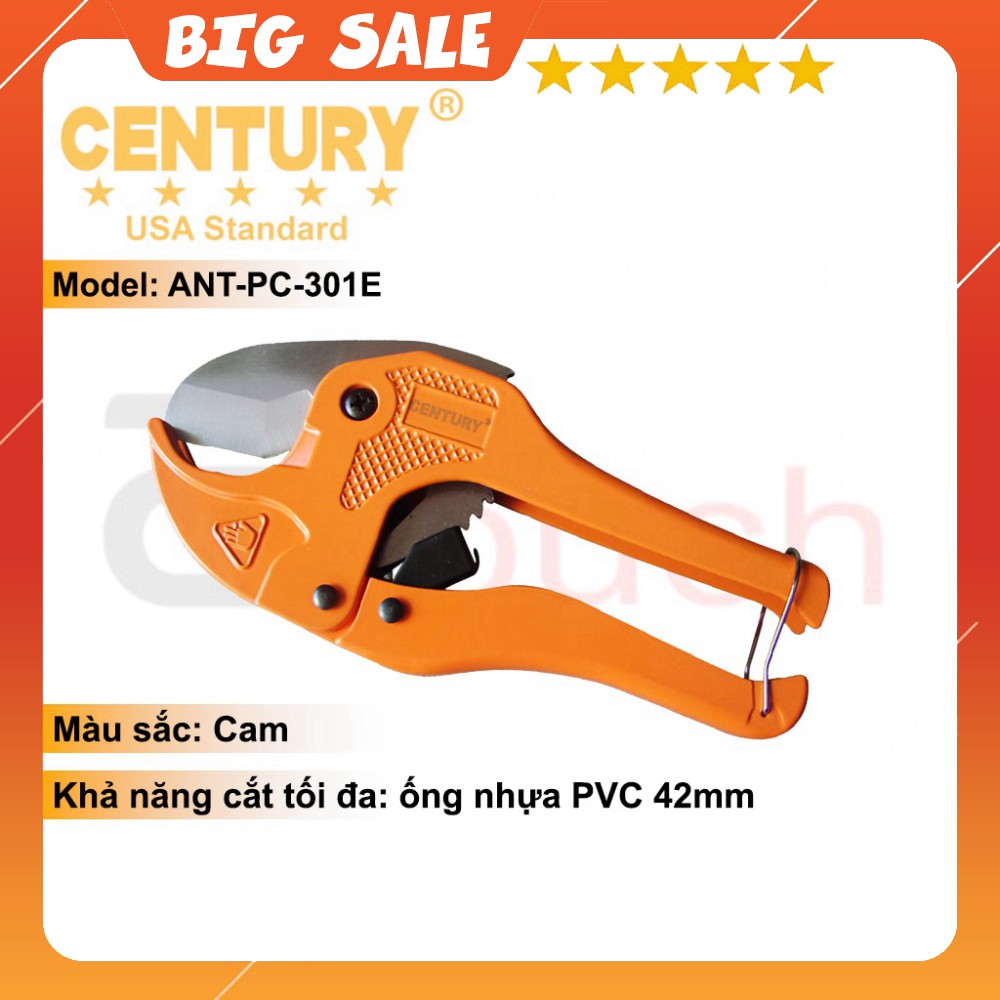 Kéo Cắt Ống Nhựa PVC 42mm Century - ANT-PC-301E