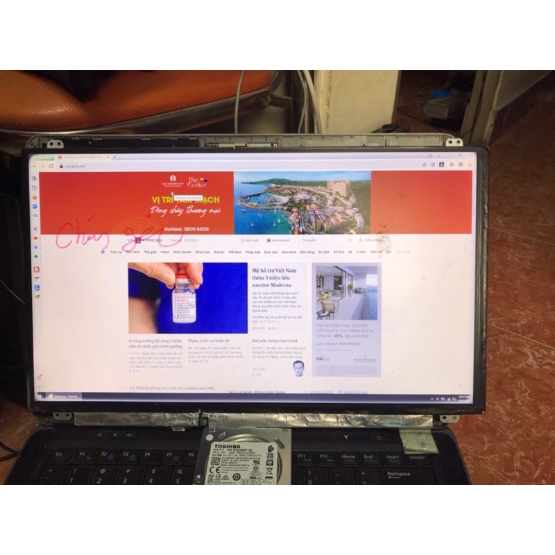 so 1 Màn laptop 15.6 slim 30pin full hd sáng góc