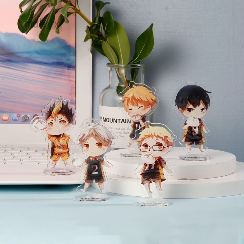 Tmdbyx Mô hình Acrylic hình nhân vật Anime Haikyuu