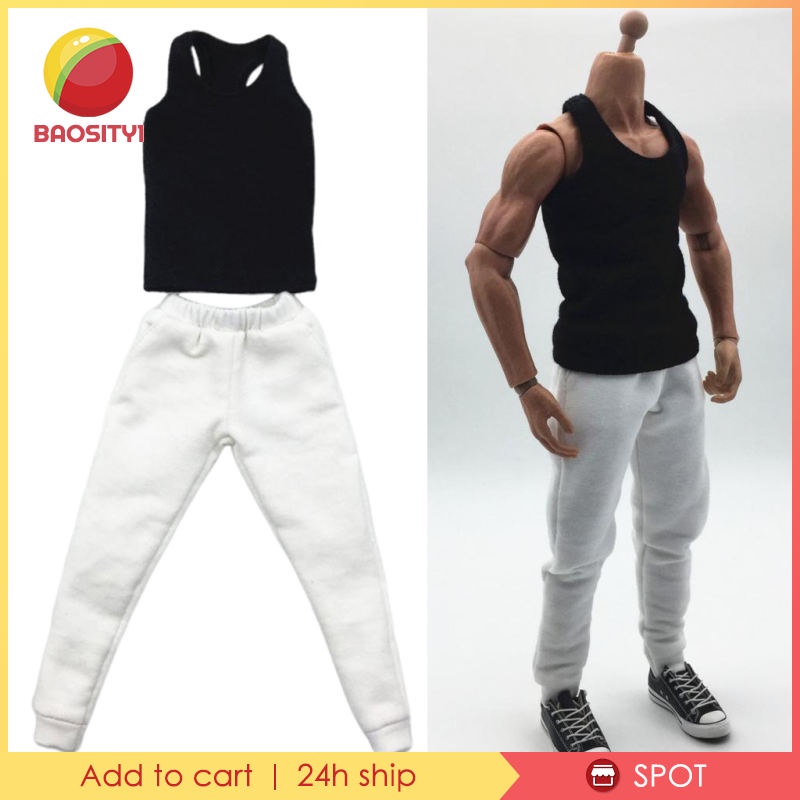 Set quần áo cho mô hình nam tỉ lệ 1/6