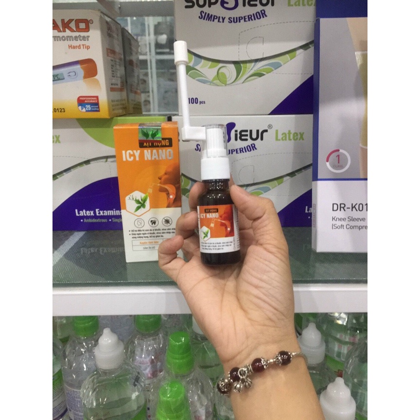 Sát Khuẩn Họng Nano ICy