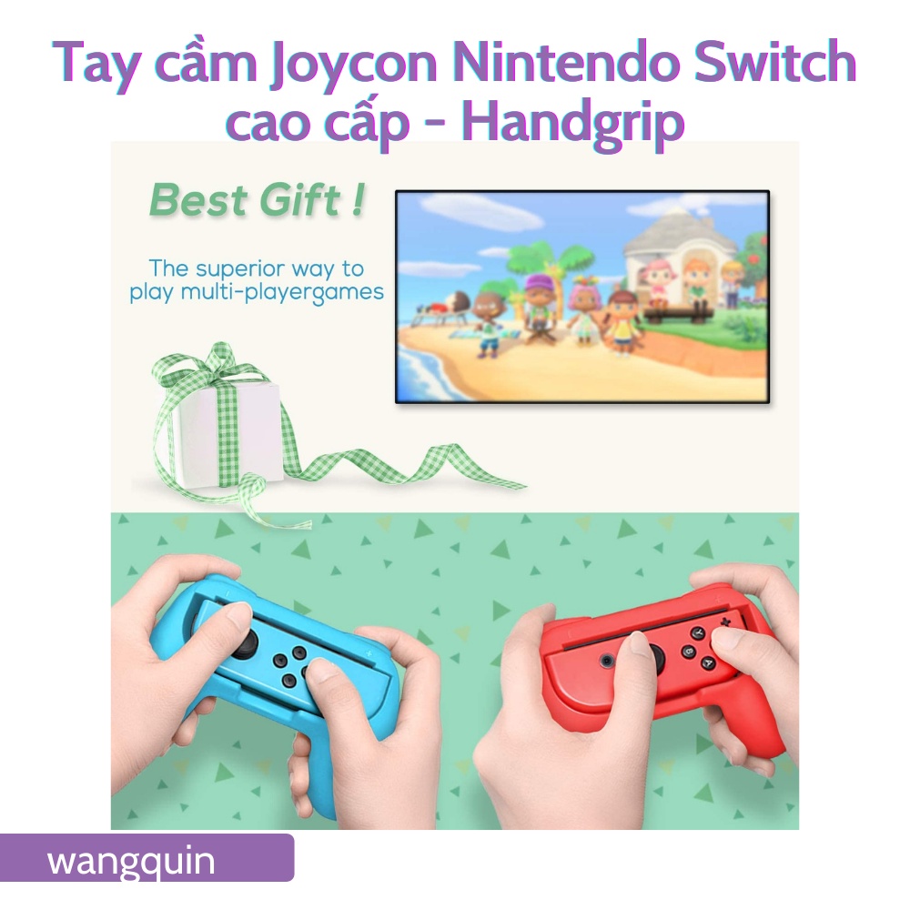 Sẵn VN Dobe Handgrip Set 2 Tay Cầm Điều Khiển Joycon Phụ Kiện Máy Chơi Game Nintendo Switch/ OLED/ Lite Chơi Game Cực Đã