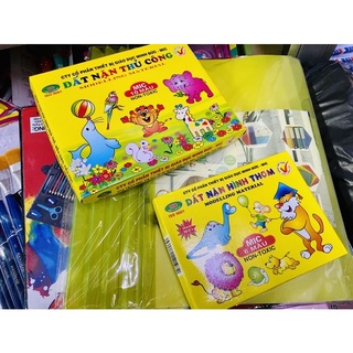 (HOT) Combo 2 Hộp đất nặn Mic cho bé (5-6-10)