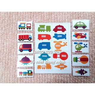 HỌC LIỆU CHO BÉ IC001a: Matching tìm bóng set 1a: Phương tiện giao thông