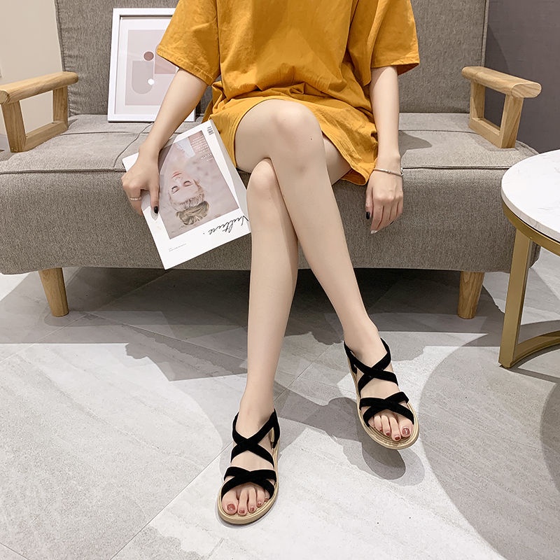 Xăng đan Đế Bằng Thời Trang Hàn Quốc Dành Cho Nữ