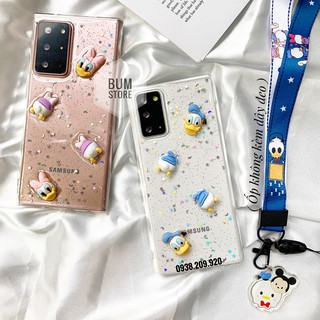 Ốp Lưng Silicon Trong Donald Samsung S20 Ultra / S20+ / Note 10 Plus / Note 10 / Note 9 / S9 Plus
