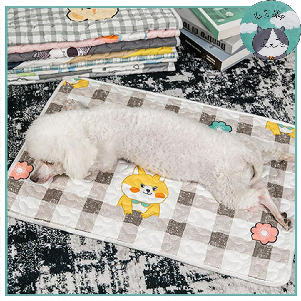 Thảm Vải Mùa Hè Cho Chó Mèo - Thảm Nằm Mùa Hè Chống Nóng Cho Thú Cưng