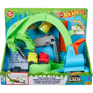 Đồ Chơi HOT WHEELS Bộ Hot Wheels Thanh Xà Độc Dược GTT93