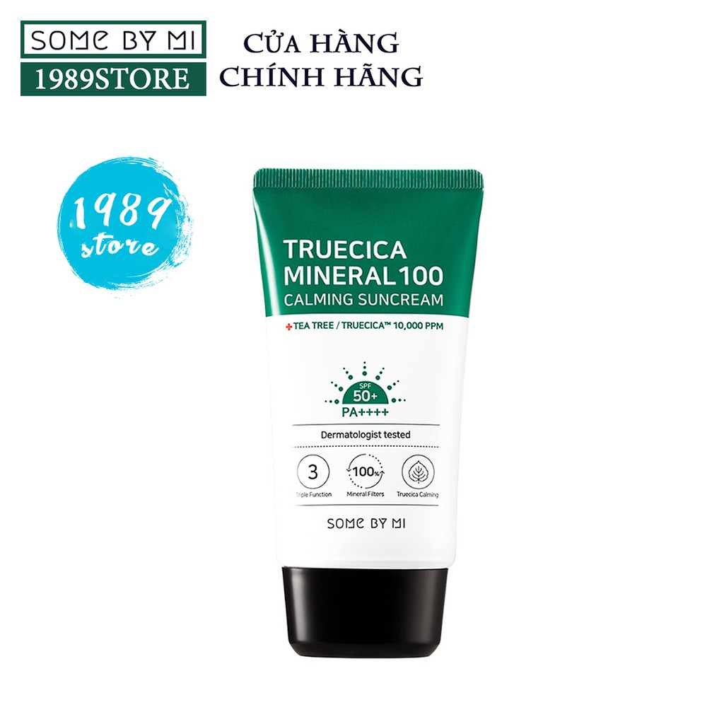 Kem Chống Nắng Some By Mi Trucica Mineral 100 Calming Suncream SPF50+/PA+++