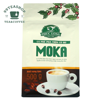 Cà phê moka phúc long có bơ 500g